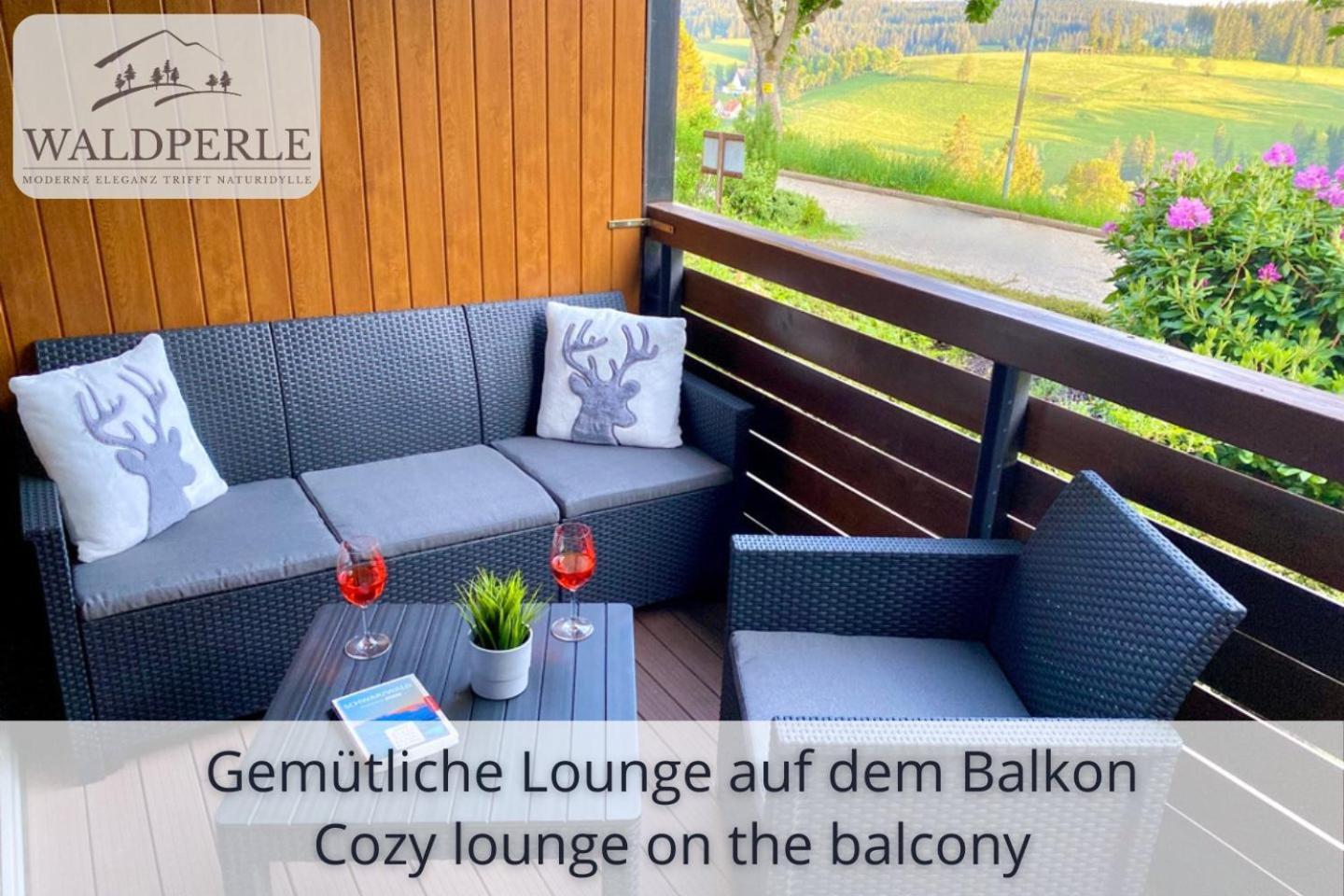 Exklusives 5-Sterne Apartment Waldperle Mit Indoor-Pool, Sauna, Top Lage Und Ausblick In Die Natur, Hunde Willkommen Schonach im Schwarzwald Zewnętrze zdjęcie