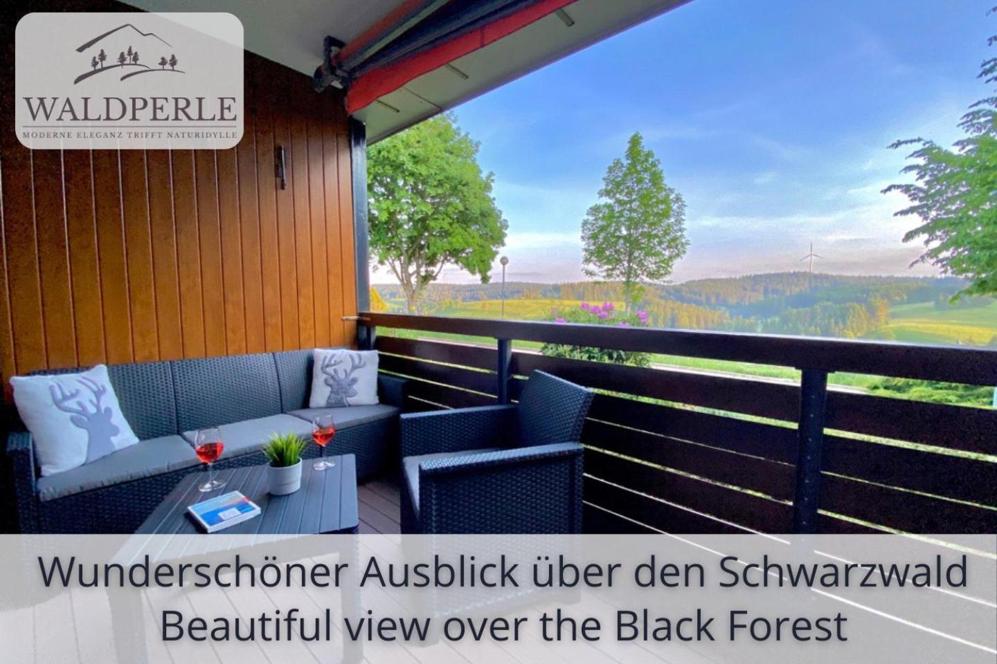 Exklusives 5-Sterne Apartment Waldperle Mit Indoor-Pool, Sauna, Top Lage Und Ausblick In Die Natur, Hunde Willkommen Schonach im Schwarzwald Zewnętrze zdjęcie
